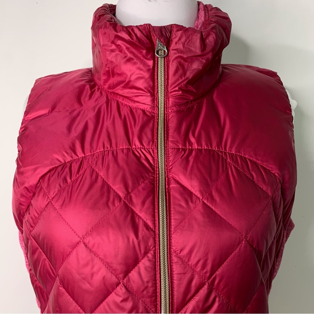 Lululemon Women's Pink Down For A Run Vest Size 4 - Picture 3 of 12